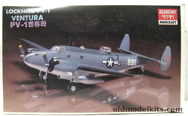 Academy 1/72 Lockheed PV-1 Ventura, 1614 plastic model kit